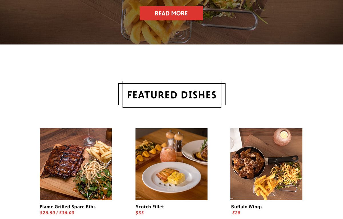 Shaniz Food And Restaurant Website
