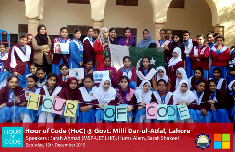 Session conducted - HOUR OF CODE