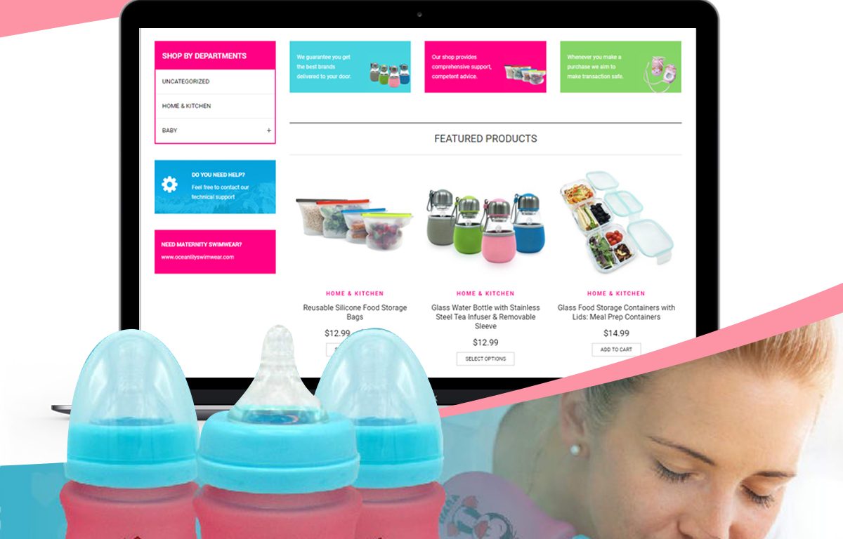 Vuvuinc Babies Online Shop Website