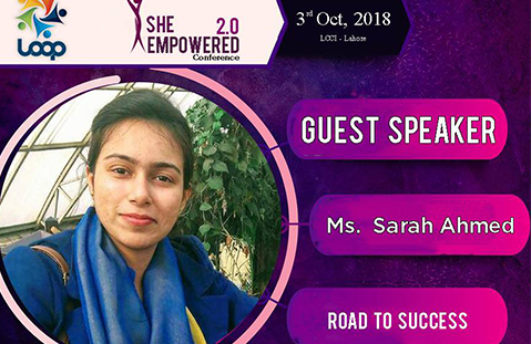 Speaker at SHE Empowered 2.0 Conference by LOOP