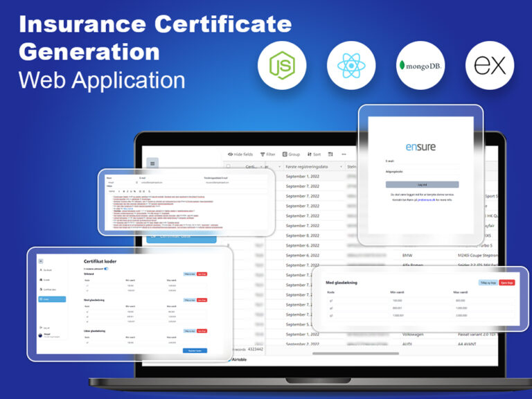 Insurance Certificates Reselling Platform