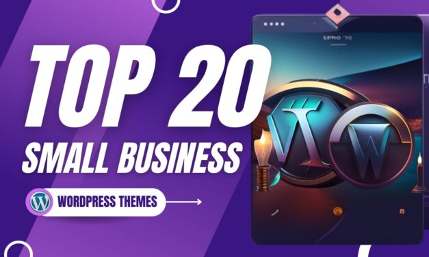 20+ Top WordPress Themes for Small Business Websites