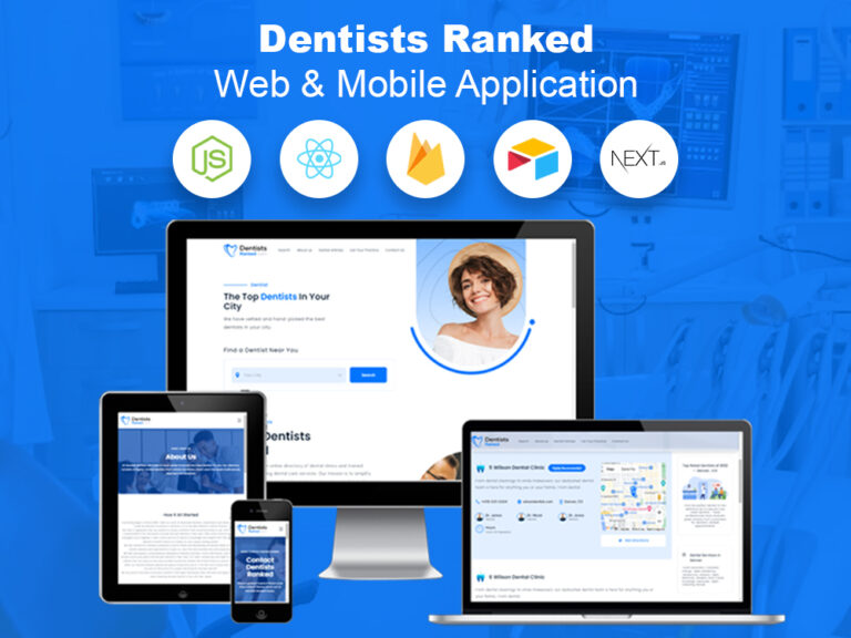 Dentists Ranked Web & Mobile Application