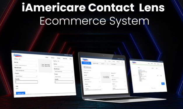 iAmericare Contact Lens Ecommerce System