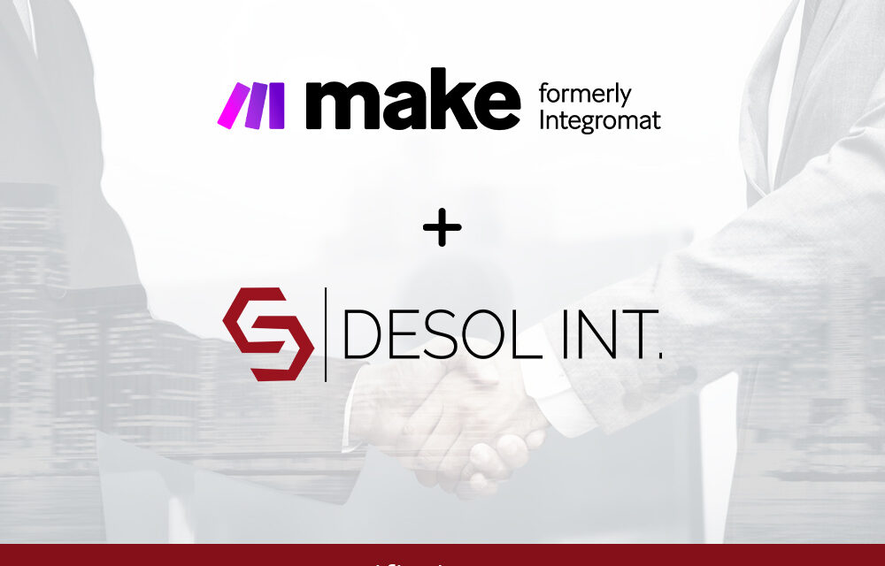 Desol Int. Joins Forces with Make.com as a Certified Solution Partner: Powering Creativity and Automation for Clients