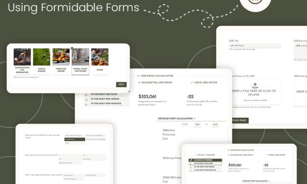 Custom Marketplace Development Using Formidable Forms