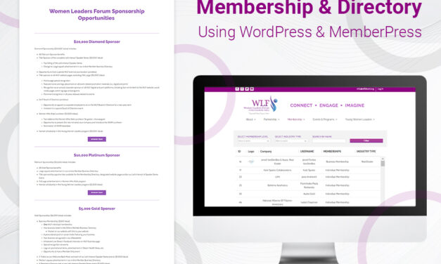 Membership and Members Directory System
