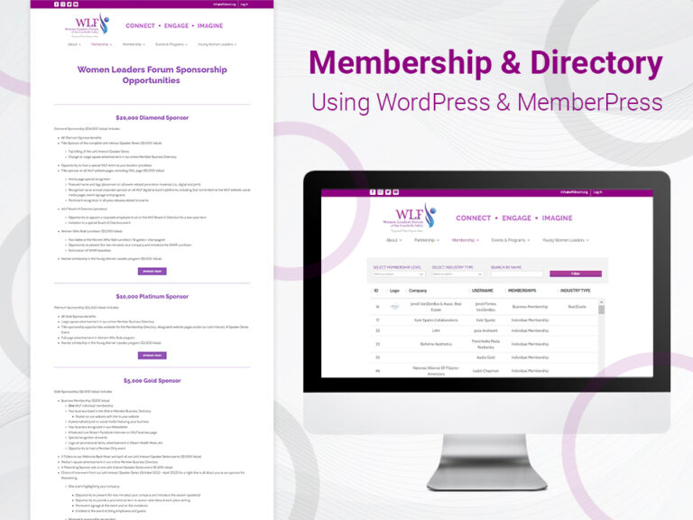 Membership and Members Directory System