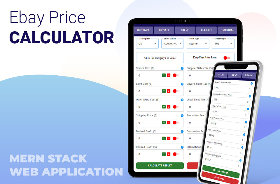 Ebay Price Calculator - Desol Int