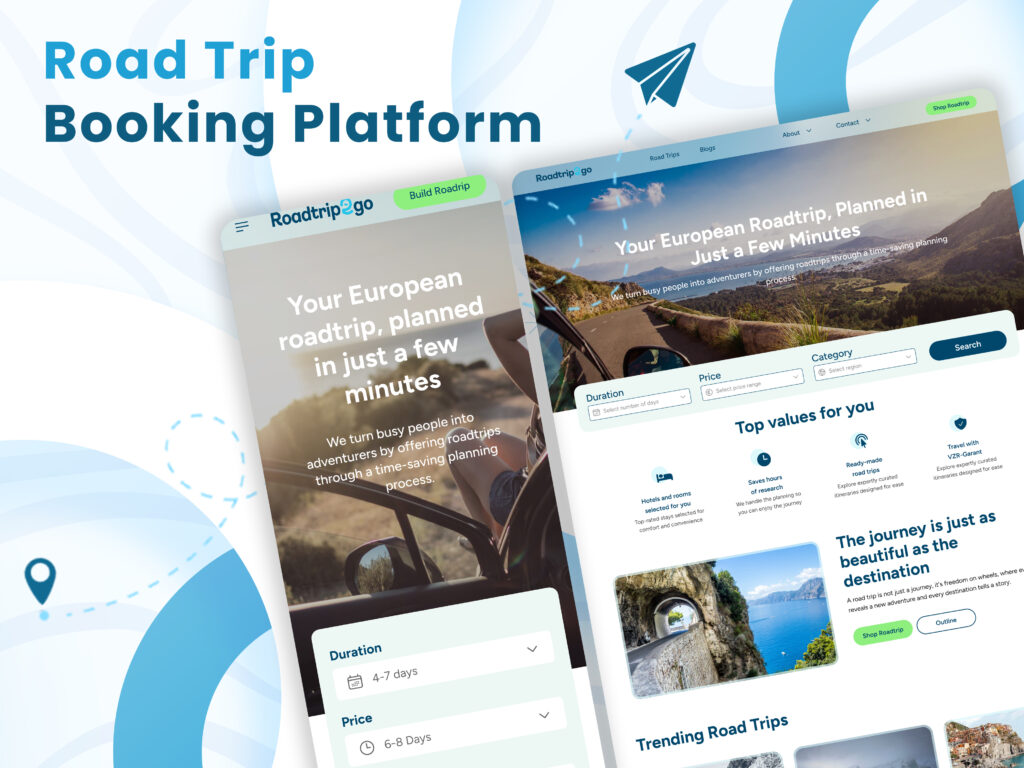 Road Trip Booking Platform - Desol Int