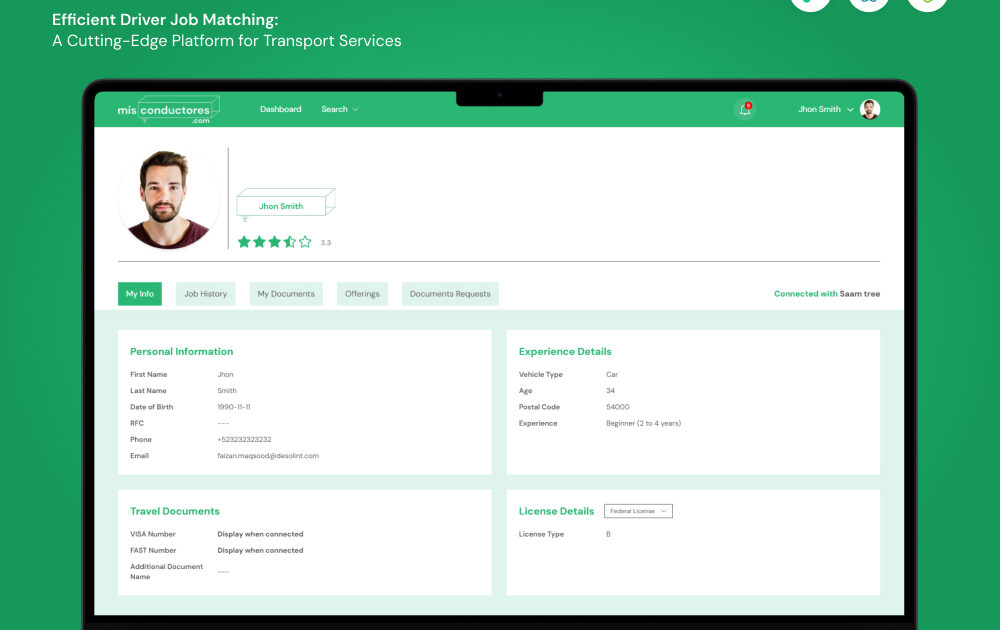 Driver Platform Efficient Driver Job Matching: A Cutting-Edge Platform for Transport ...