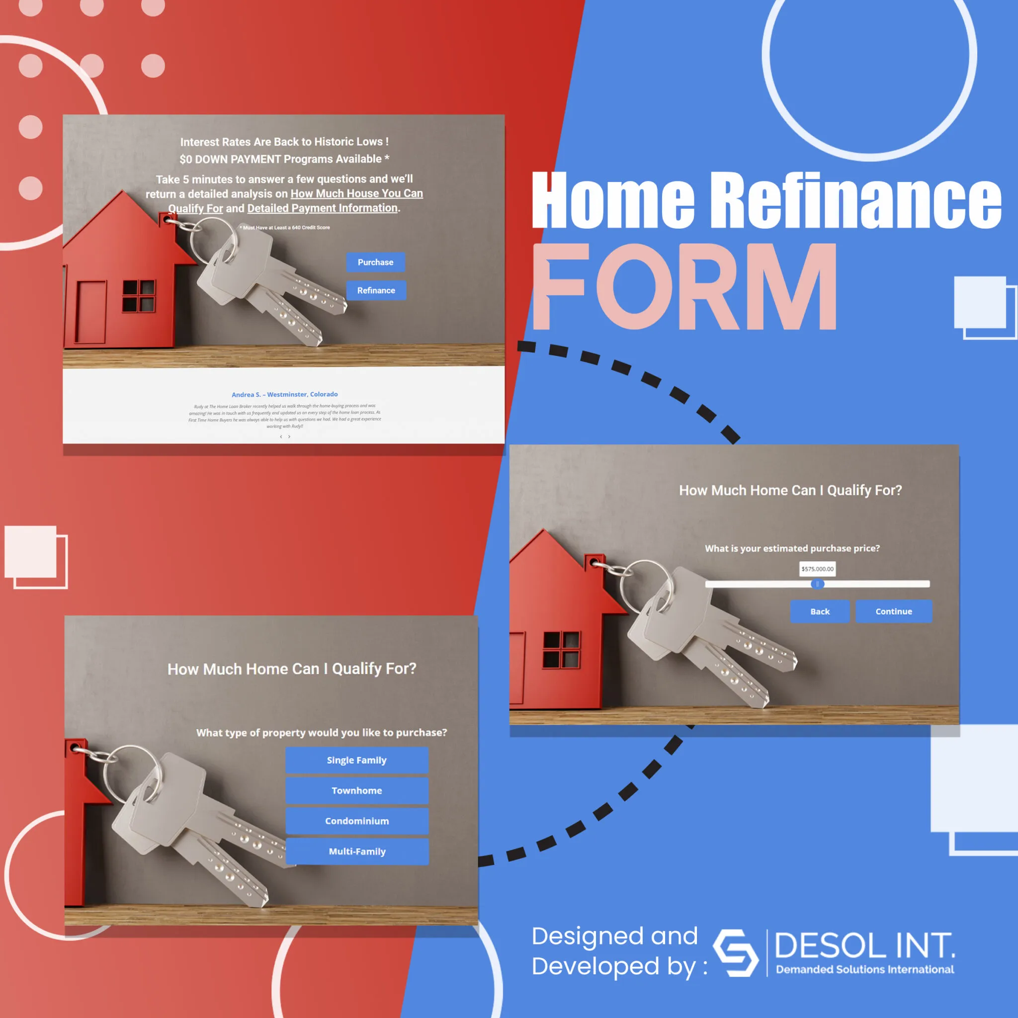 Mobile Friendly Property Form | Form Development Service