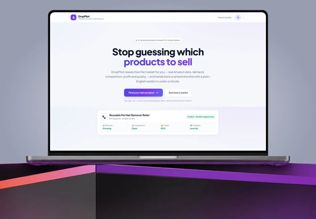 DropPilot – Product Research for Online...
